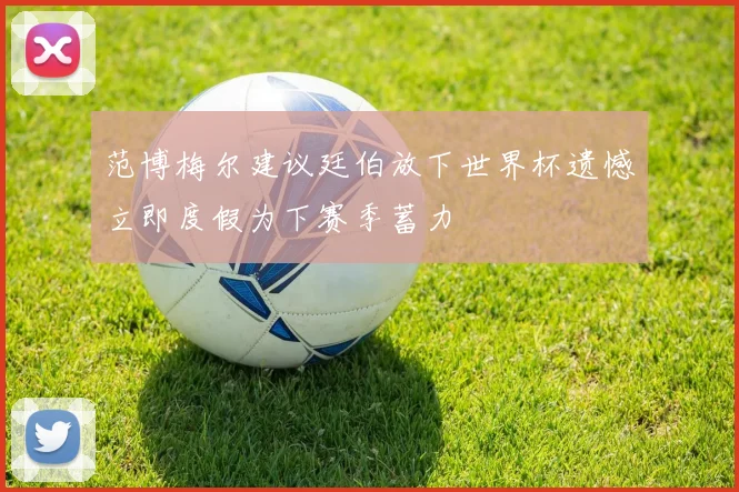 范博梅尔建议廷伯放下世界杯遗憾立即度假为下赛季蓄力